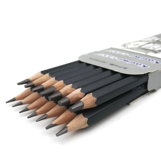 Grafitstift Kasimir Professionell Set 14 Stück verschiedene Härtegrade 12B-6H