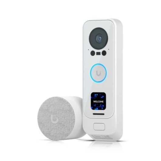 Sonnette vidéo Ubiquiti UVC-G4 Doorbell Pro 5MP 8MP PoE IR IPX4 Blanc audio bidirectionnel