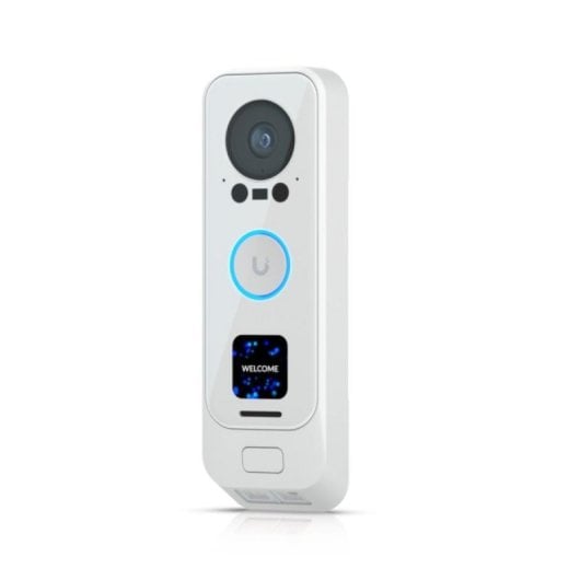 Sonnette vidéo Ubiquiti UVC-G4 Doorbell Pro 5MP 8MP PoE IR IPX4 Blanc audio bidirectionnel