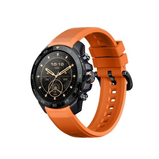 Smartwatch Mibro GS Explorer S, statistiche di pagaia, GPS, 10 ATM, display AMOLED da 1,32'', durata della batteria di 20 giorni, nero