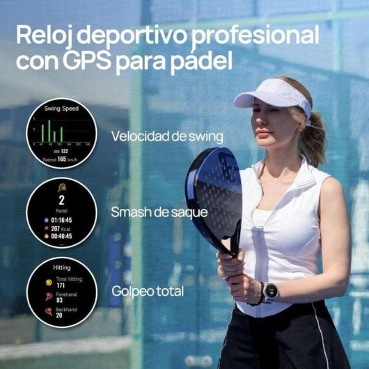 Mibro GS Active 2 GPS NFC 47mm AMOLED Lila 5ATM SpO2 Herzfrequenz Schlaftracking