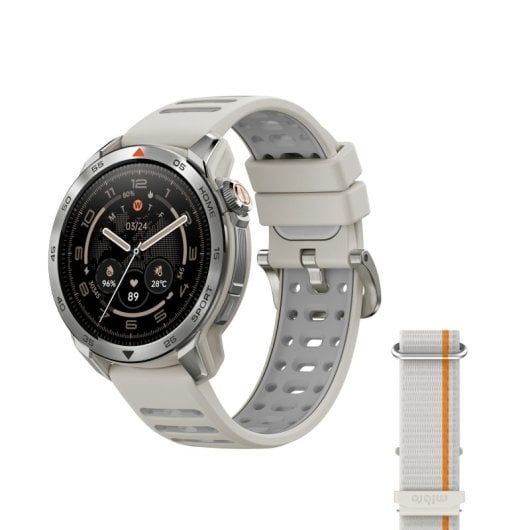 Smartwatch Mibro GS Pro 2, statistiche di pagaia, GPS, 5 ATM, display AMOLED da 1,43", durata della batteria di 20 giorni, beige