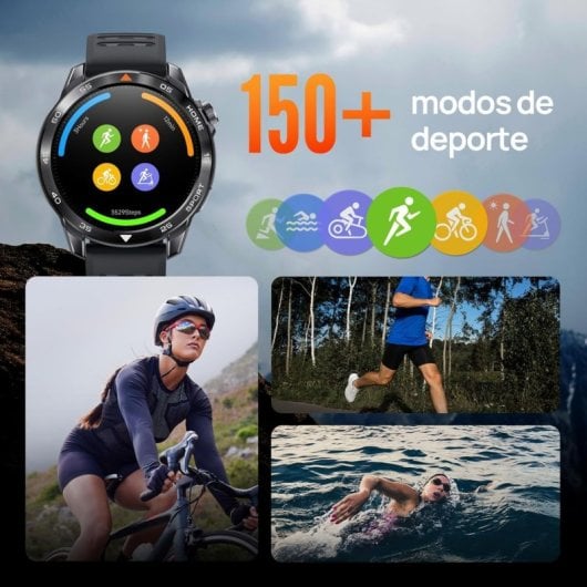 Smartwatch Mibro GS Pro 2, statistiche di pagaia, GPS, 5 ATM, display AMOLED da 1,43", durata della batteria di 20 giorni, beige