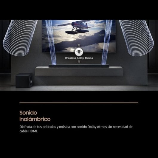 Barra di suono Samsung Q-Series QS750F Wireless Bluetooth 5.1.2 Dolby Atmos Subwoofer