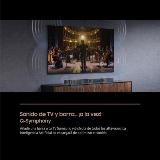 Barra de Som Samsung Q-Series QS750F 5.1.2 Bluetooth WiFi Subwoofer Alexa Dolby Atmos