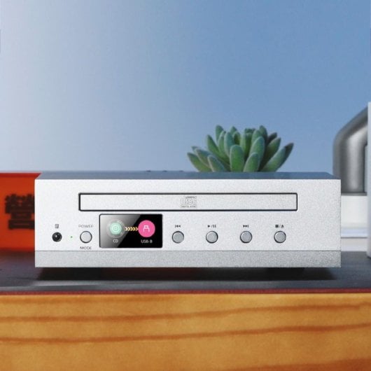 Lecteur CD HiFi Shanling CR60 Sanyo HD850 Laser Ripper USB Argent 1,7 kg