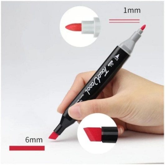 Doppelspitzen Marker Set 262 Farben Ergonomisch Vielseitig inkl. Etui