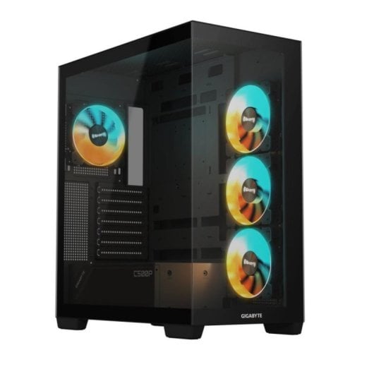 Torre GIGABYTE C500 Panoramic Stealth ATX Vidrio Templado Negra Gaming