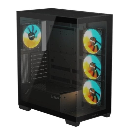 Torre GIGABYTE C500 Panoramic Stealth ATX Vidrio Templado Negra Gaming