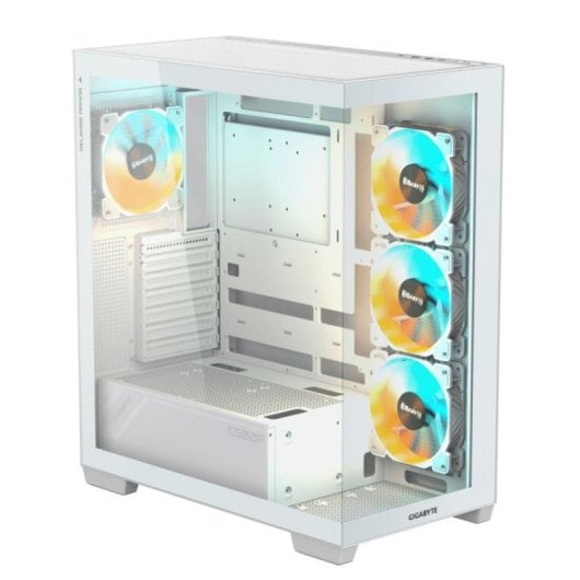 Caja PC Gigabyte C500 Panoramic Stealth Blanco ATX Vidrio Templado Gaming