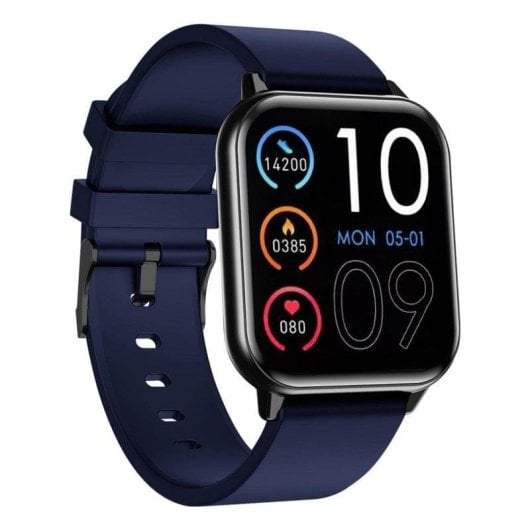 Trevi T-FIT 201 A Bluetooth 5.0 42mm AMOLED Schwarz Blau IP67 Pulsmesser Blutdruckmonitor