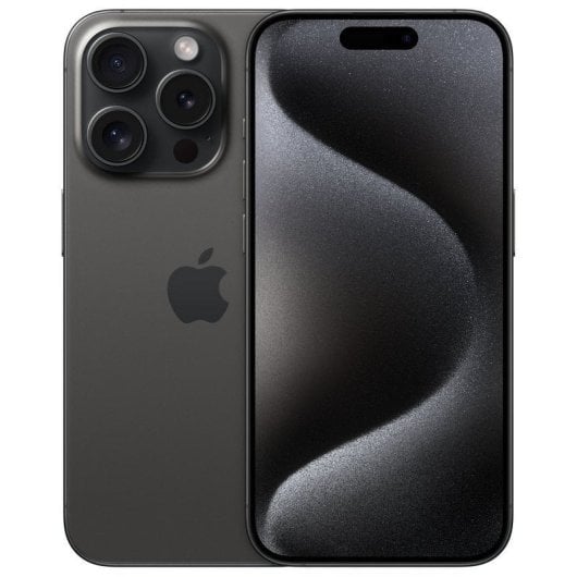 Apple iPhone 15 Pro 128 Go Noir Titane Reconditionné Gratuit