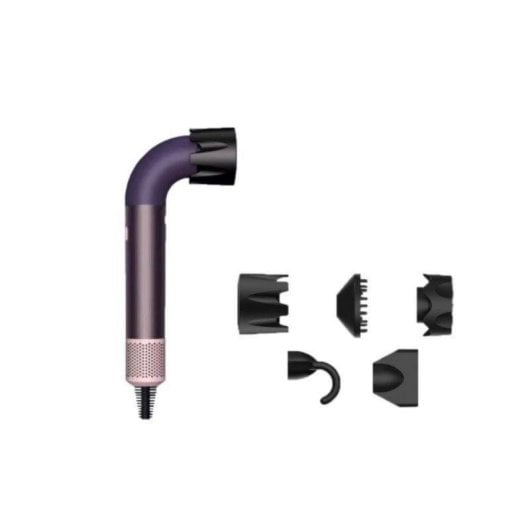 Secador de Cabelo Profissional Arzopa HD18 Iónico Sem Aspas Alta Potência 3 Velocidades 6 Acessórios Silencioso