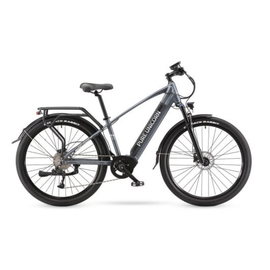 Bicicleta eléctrica PURE UNICORN U6 motor central 500 W batería 48 V autonomía 70 km