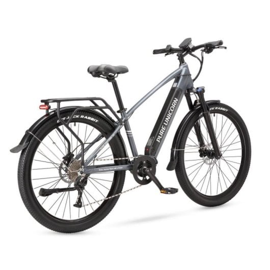 Bicicleta eléctrica PURE UNICORN U6 motor central 500 W batería 48 V autonomía 70 km