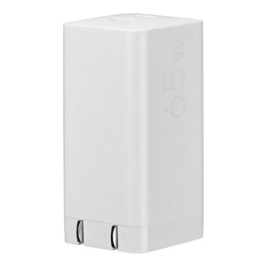 Cargador ASUS AC65-05 65W 2xUSB-C Carga Rápida GaN PPS Blanco 1,5 m Tipo F