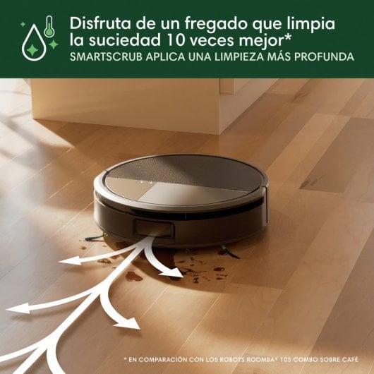 Robot Aspirador iRobot Roomba Max 705 Combo com Base AutoWash e mopa autolimpeza
