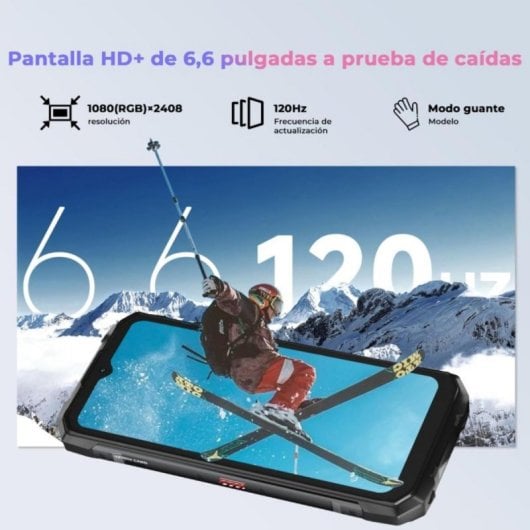 Smartphone HOTWAV Hyper 7S 20GB RAM 256GB 5G Android 15 IP68 NFC 10800mAh