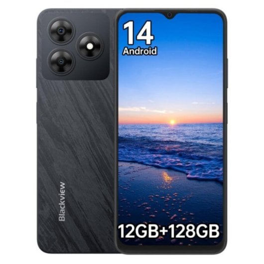 Smartphone Blackview WAVE 8 4GB RAM 128GB Dual SIM 5000mAh Android 14 Fingerprint Face ID