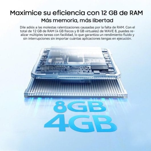 Smartphone Blackview WAVE 8 4GB RAM 256GB Dual SIM 5000mAh 6.56" Android 14