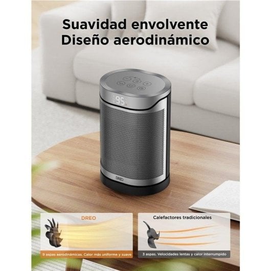 Chauffage Céramique Dreo Heater 318 1500W Basse Consommation Silencieux