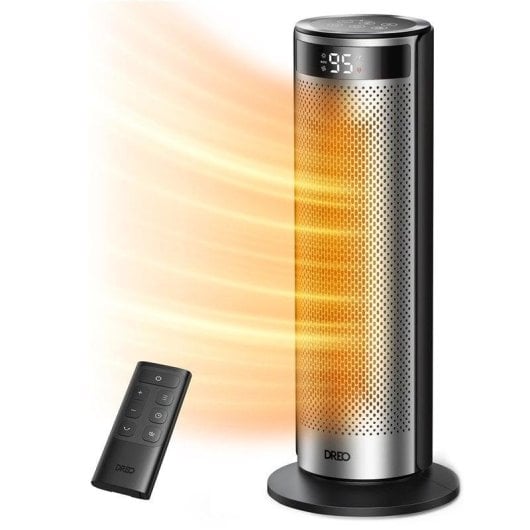 Riscaldatore ceramico Dreo Hyperamic 1500W Silenzioso Termostato Digitale