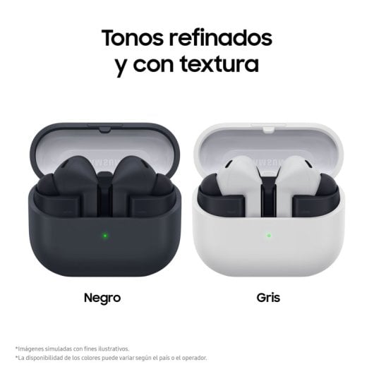 Cuffie ergonomiche Bluetooth Samsung Galaxy Buds3 FE con cancellazione attiva del rumore, grigie