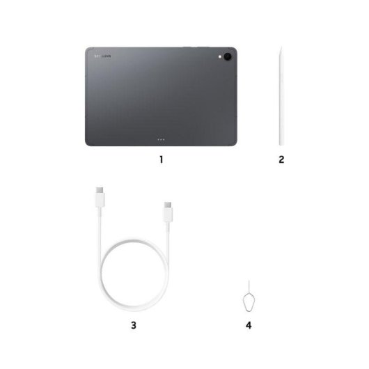 Tablet Samsung Galaxy Tab S11 5G 11" 12GB 256GB Gris Stylus Pen