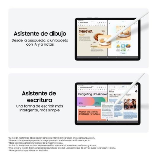 Tablet Samsung Galaxy Tab S11 WiFi 11" 12GB 128GB Cinzento Stylus Pen