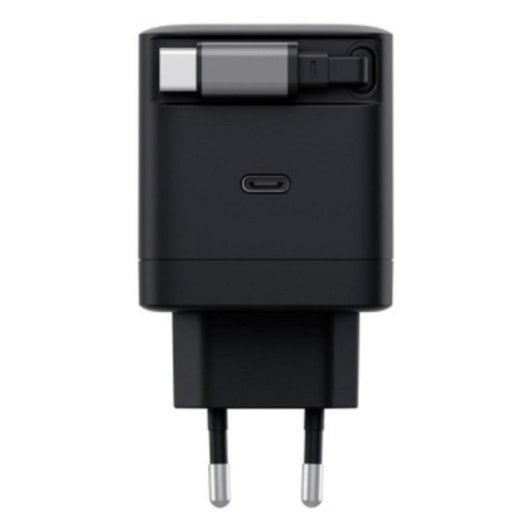 Chargeur USB-C Trust Maxo 65 W câble rétractable PD protection surchauffe intérieur