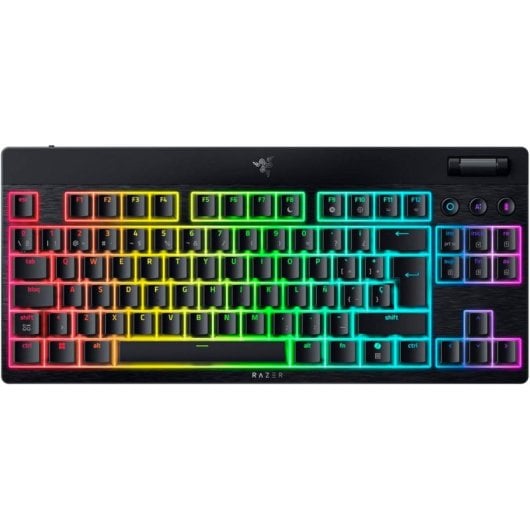 Teclado mecánico Razer BlackWidow V4 Low Profile Tenkeyless Layout ES inalámbrico con Hot Swap