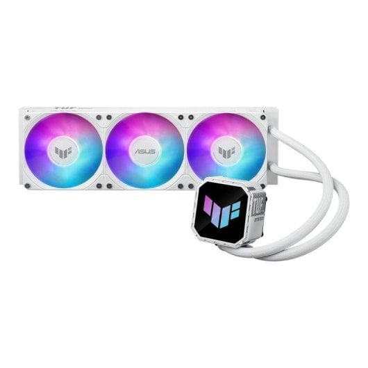 Refrigeration Liquide ASUS TUF Gaming LC III 360 ARGB White 360mm 3 Ventilateurs ARGB