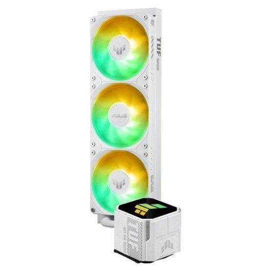 Refrigeration Liquide ASUS TUF Gaming LC III 360 ARGB White 360mm 3 Ventilateurs ARGB