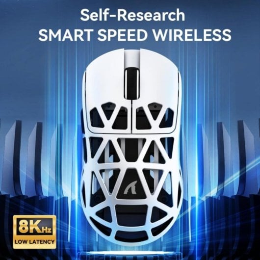 Ratón Gaming R2 Inalámbrico Aleación Magnesio 48 g 8000 Hz Sensor PixArt 3950 42000 DPI