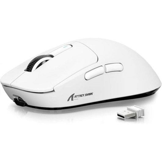Ratón gaming X3 ultraligero 49 g sensor PixArt 3395 26000 DPI 200 h batería