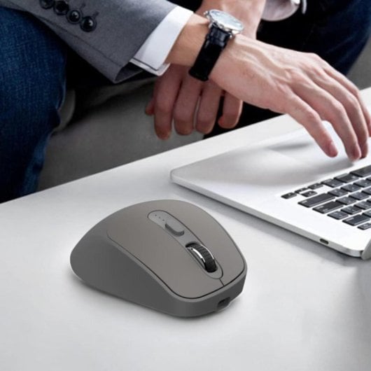 Ratón Bluetooth KUIYN X7 Inalámbrico 2.4G Recargable 4000 DPI Clic Silencioso