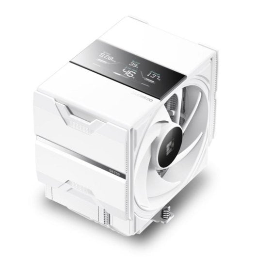 Refrigeración Aire Sudokoo Socket Universal SK700V WHITE Torre 7 Heatpipes Pantalla Digital