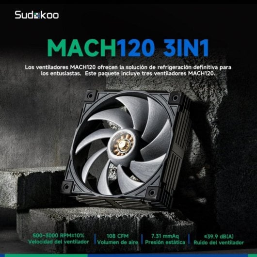 Raffreddamento ad Aria MACH120 Compatibile Socket Universale 120mm Mach120 Prestazioni Silenziose