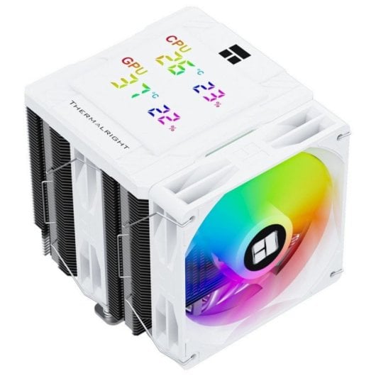 Thermalright Peerless Assassin 120 Digital ARGB Cooler a Ar 120mm Torre Dupla Socket Universal Ecrã Digital Branco