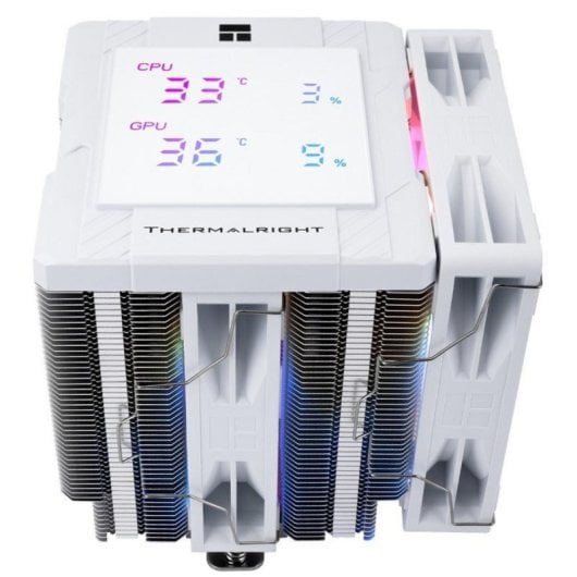 Thermalright Peerless Assassin 120 Digital ARGB Cooler a Ar 120mm Torre Dupla Socket Universal Ecrã Digital Branco