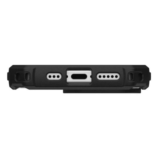 Capa UAG Urban Armor Gear Pathfinder Clear iPhone 16 Pro MagSafe TPU Preta e Transparente