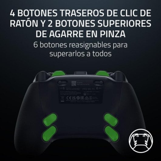 Razer Wolverine V3 Pro Comando Sem Fios Joysticks TMR HyperPolling 8KHz