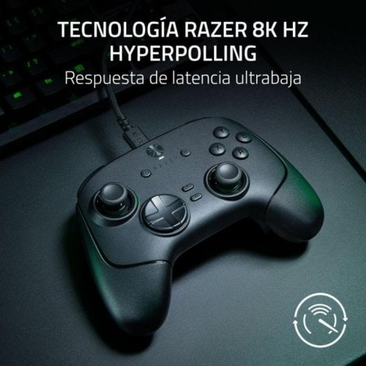 Mando Razer Wolverine V3 Tournament Edition HyperPolling 8K Hz Wireless para Xbox y PC