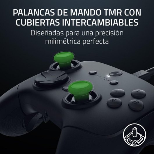 Mando Razer Wolverine V3 Tournament Edition HyperPolling 8K Hz Wireless para Xbox y PC