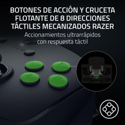 Mando Razer Wolverine V3 Tournament Edition HyperPolling 8K Hz Wireless para Xbox y PC