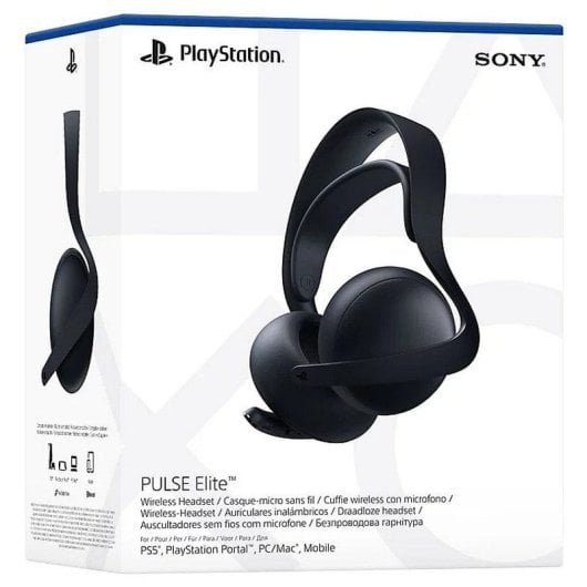 Sony PULSE Elite Auriculares Inalámbricos para PS5 Midnight Black + Tarjeta PSN 50 €