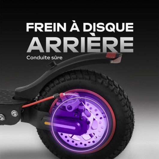 Trottinette électrique UrbanGlide 25 km/h 30 km autonomie 350W pneus 10" double suspension LED
