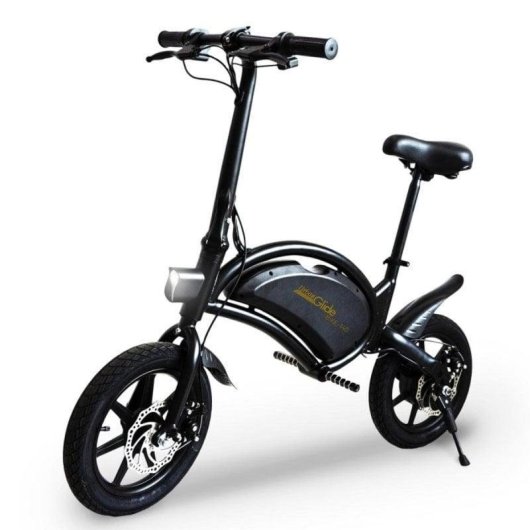 Bicicleta eléctrica URBANGLIDE eBike 140 Black 250W 14" hasta 18 km LED Bluetooth
