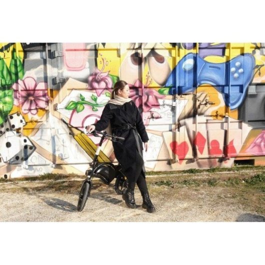 Bicicleta Eléctrica Plegable UrbanGlide 14" 350W 36V Bluetooth IP54