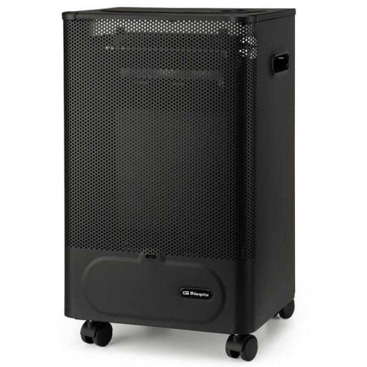 Orbegozo HBF 50 Stufa a Gas Fiamma Blu 2000W Classe B Nera